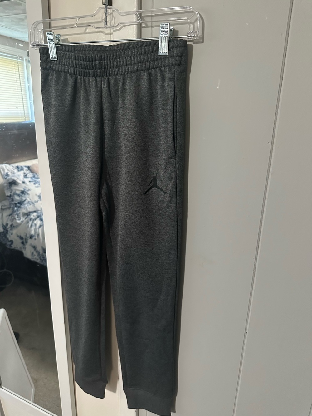 Jordan Kids Charcoal Grey Pull-On Joggers